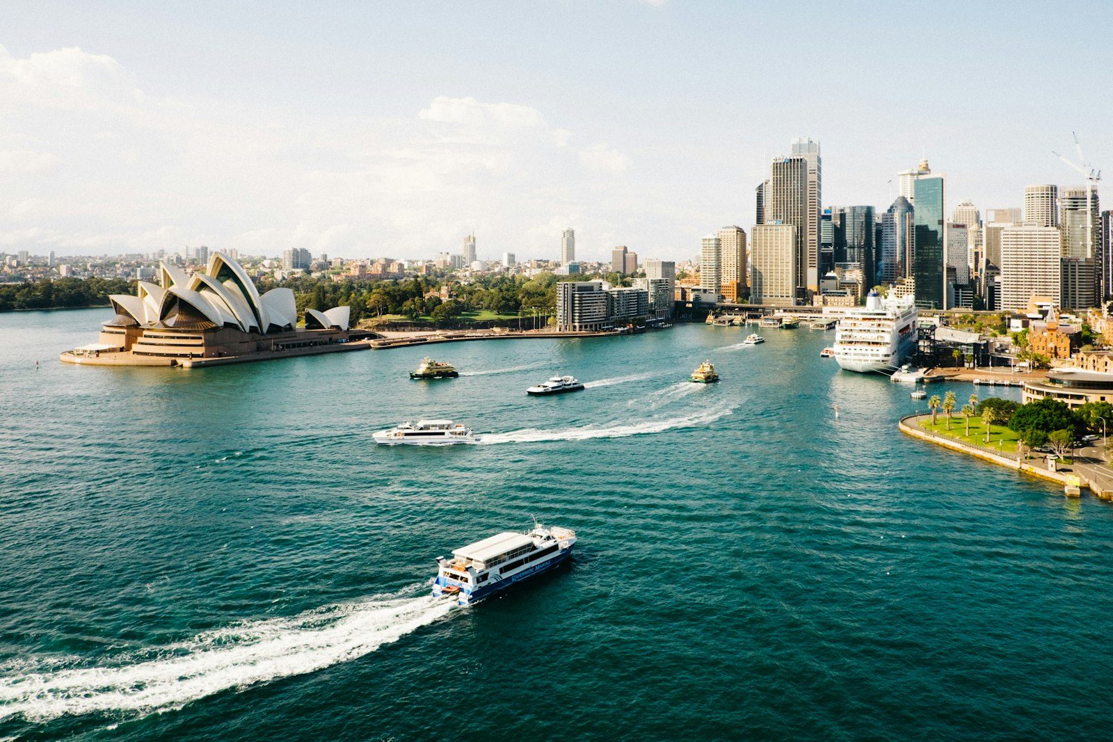 Sydney Harbour au crépuscule, Australie