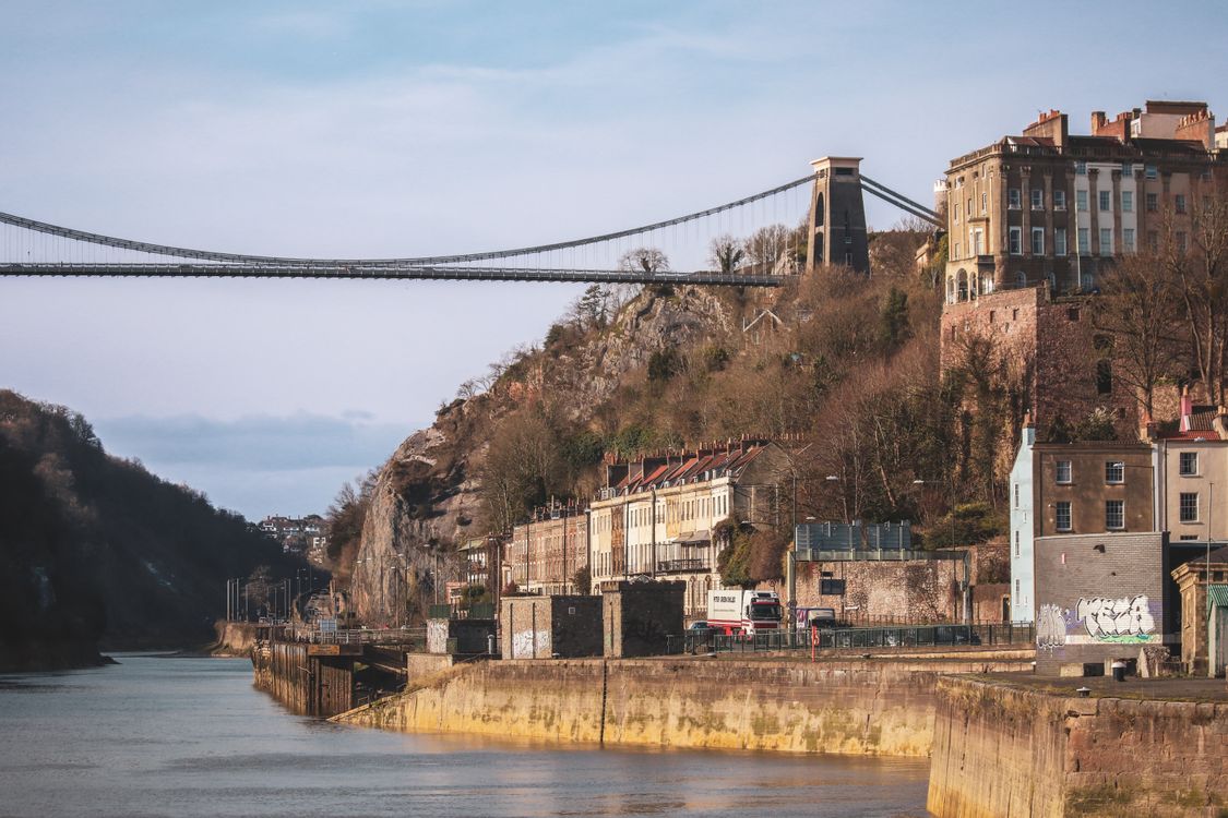 Pont suspendu de Clifton à Bristol, près de Gloucester