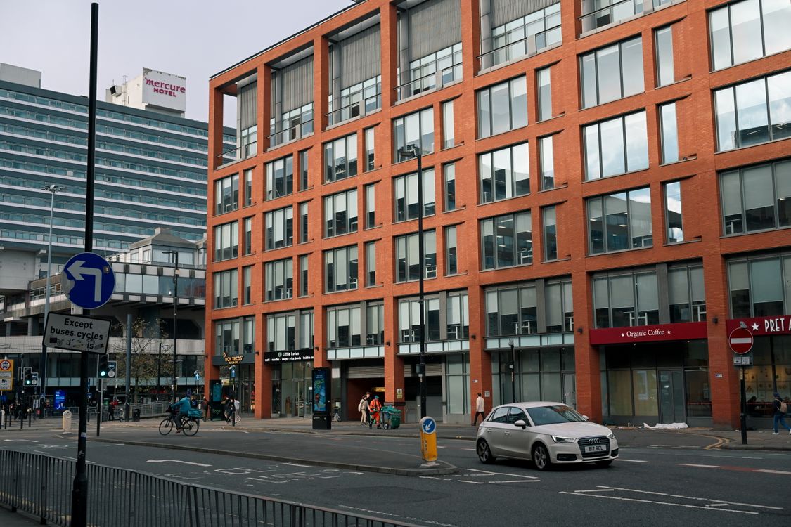 Manchester centre ville skyline