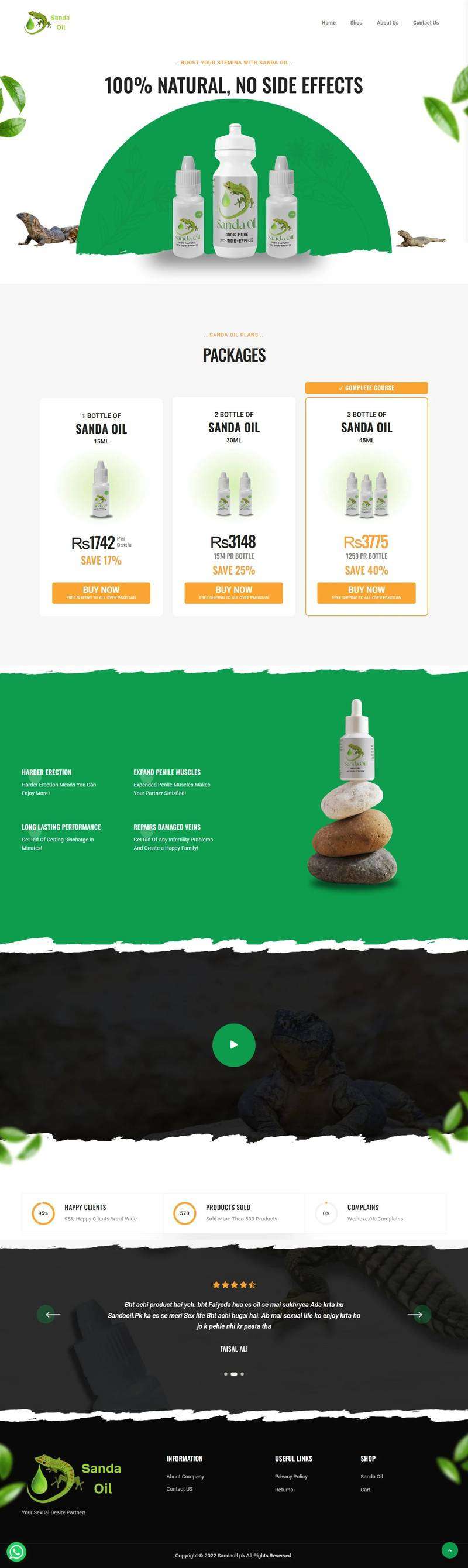 Sanda Oil screenshot screenshot